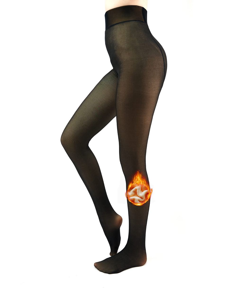 Sheer Fleece Lined Tights are perfect to keep you warm this winter ❄️