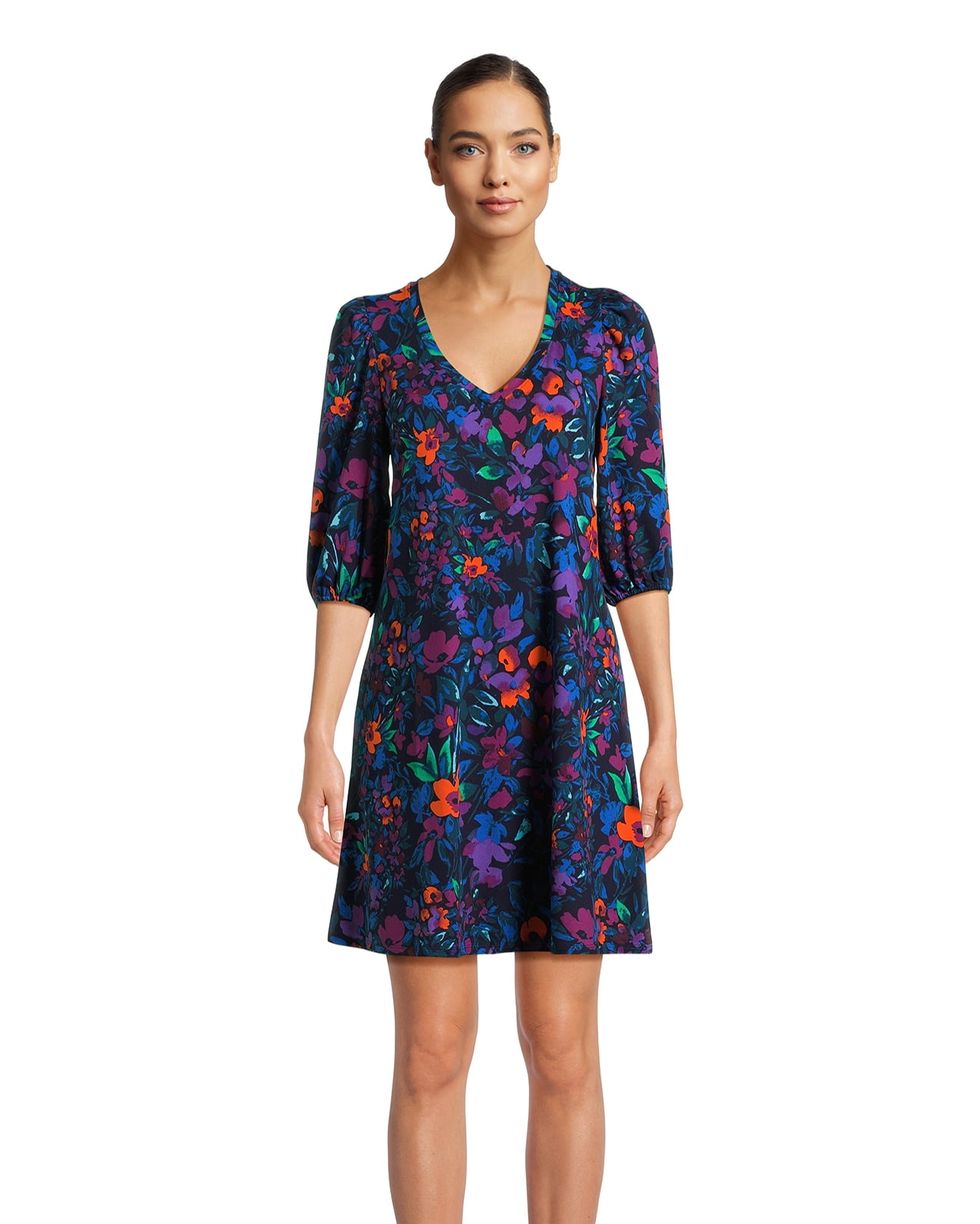 The Pioneer Woman Mixed Media Dress, Womens 