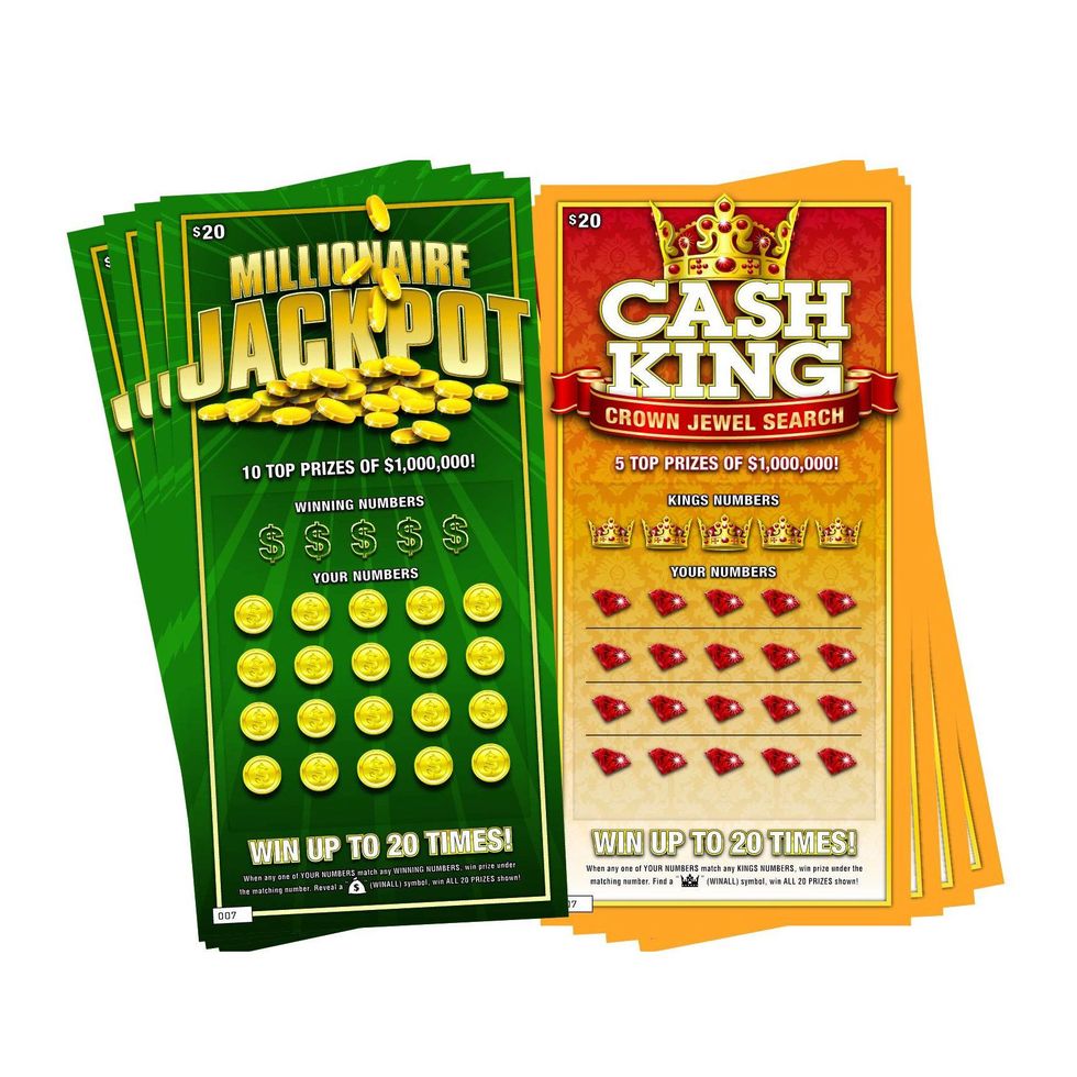Fake Lottery Tickets and Scratch Off Cards 