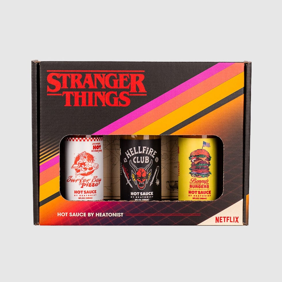 Stranger Things Hot Sauce Trio