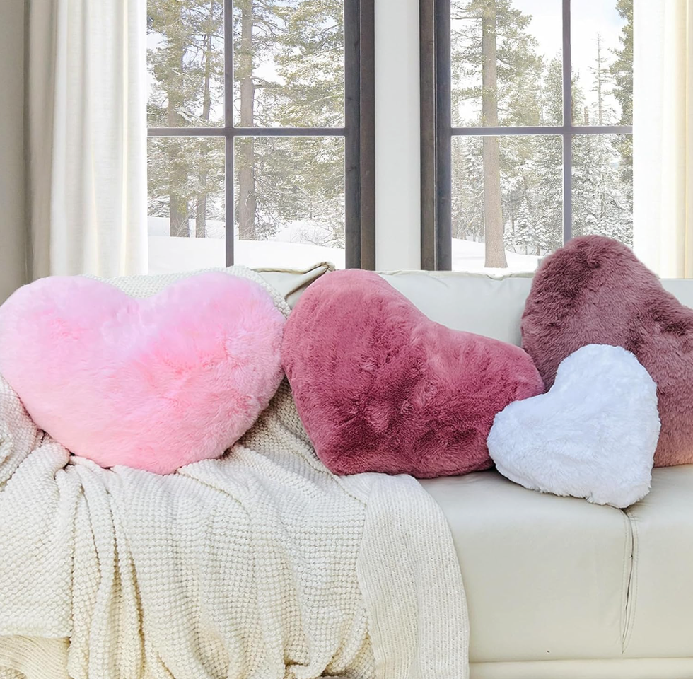 Heart-Shaped Pillow