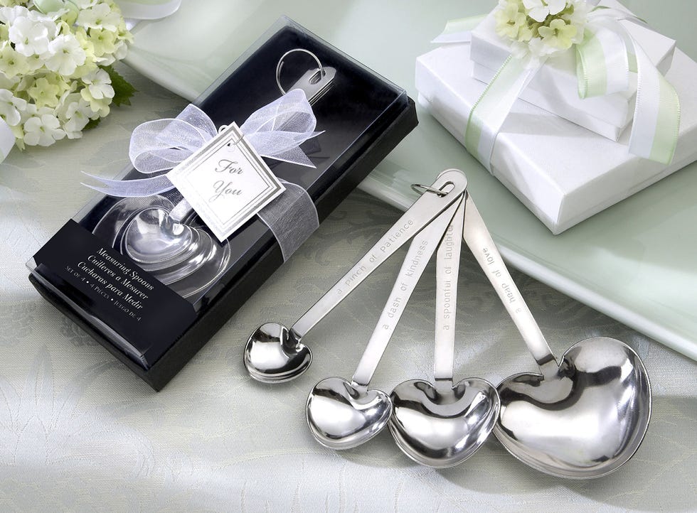 Stainless Steel Heart-Shaped Measuring Spoons