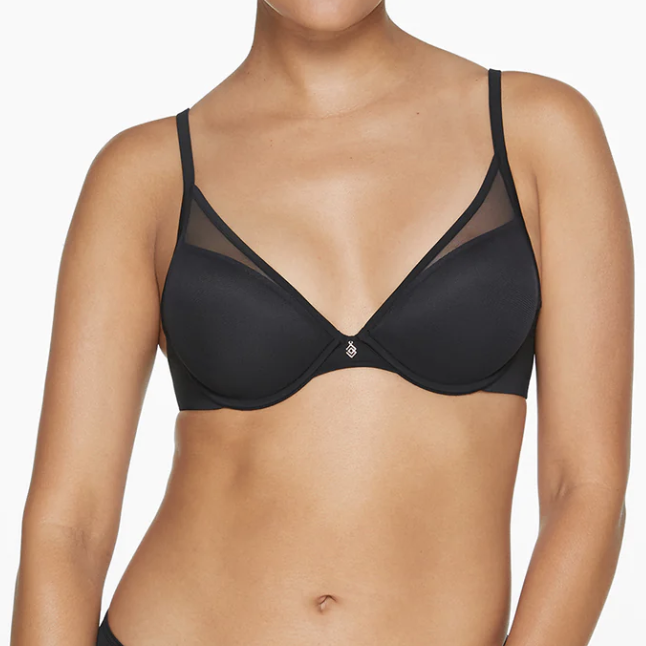Women's Push Up Wirefree Bra Back Smoothing Support, Seven