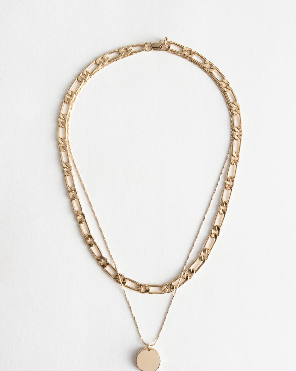 Pendant Multi Chain Necklace