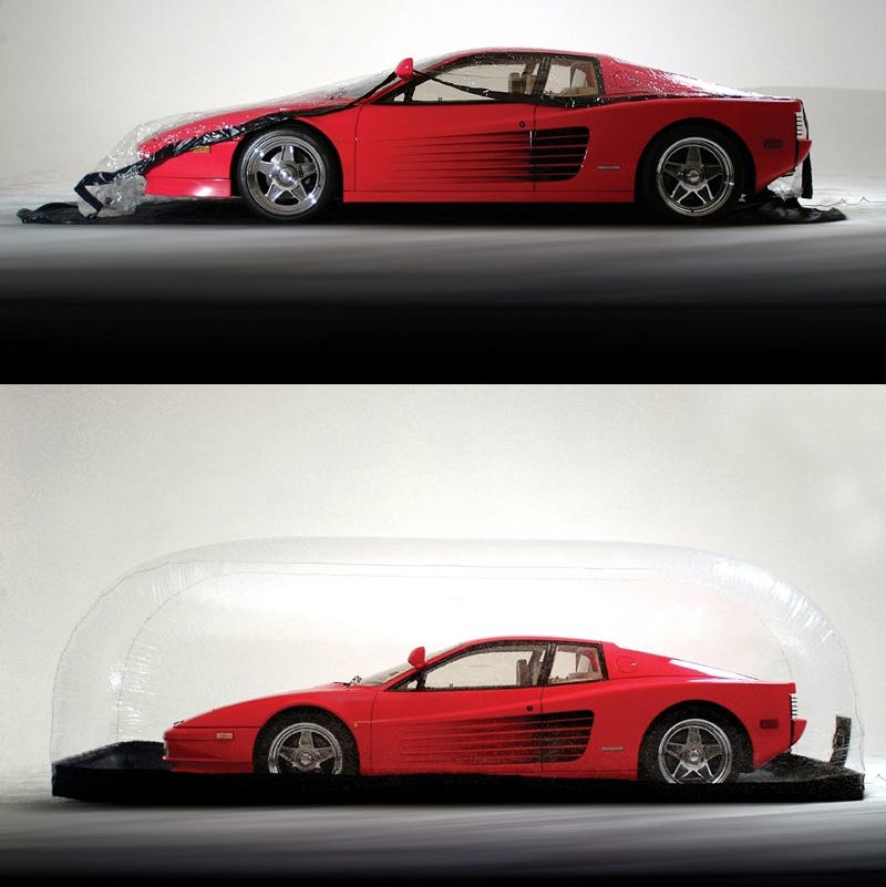 CarCapsule Indoor Inflatable Car Cover CarCapsule Indoor Inflatable Car Cover