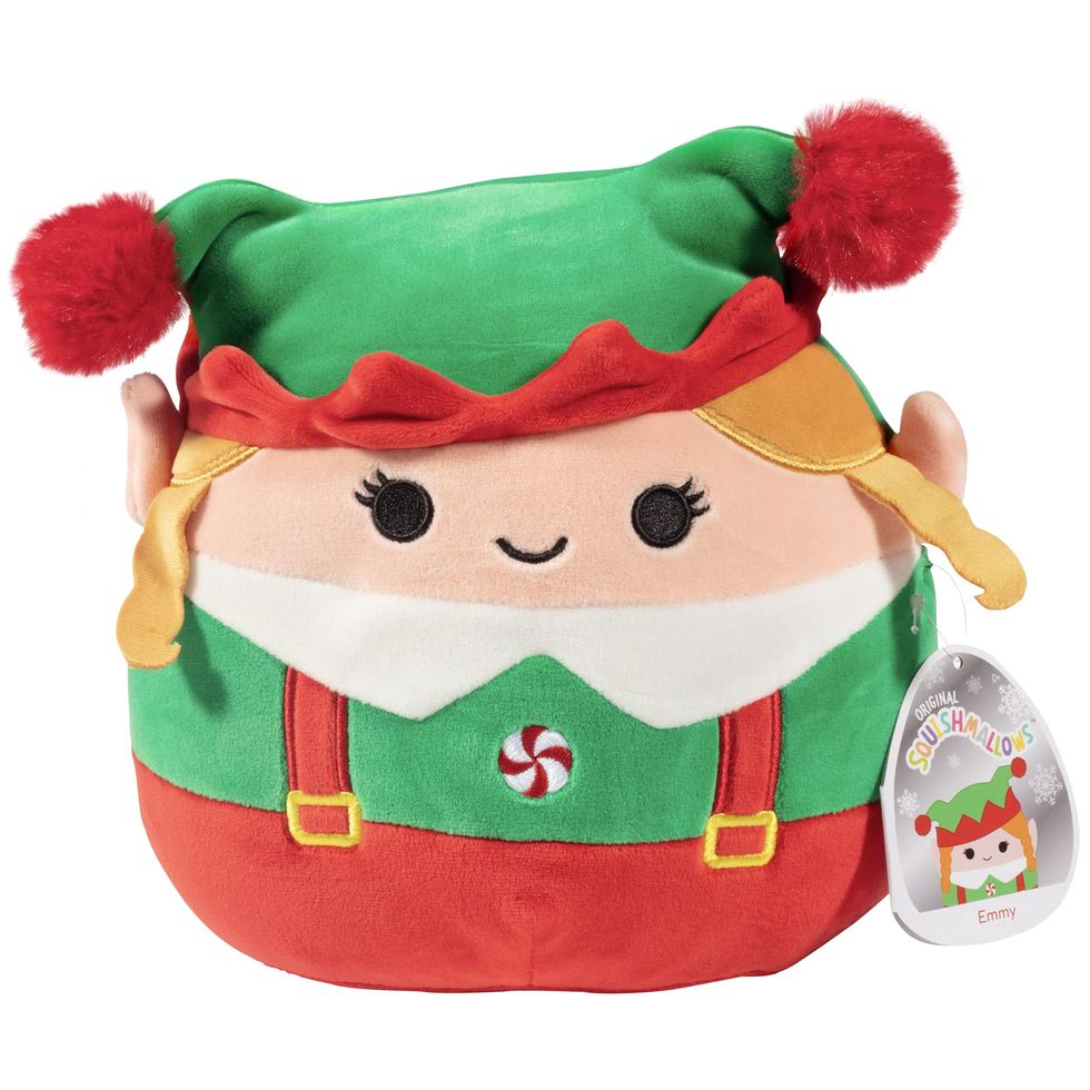 Christmas Squishmallow Sanrio Cinnamoroll Elf 10 Stuffed Plush by Kelly Toy