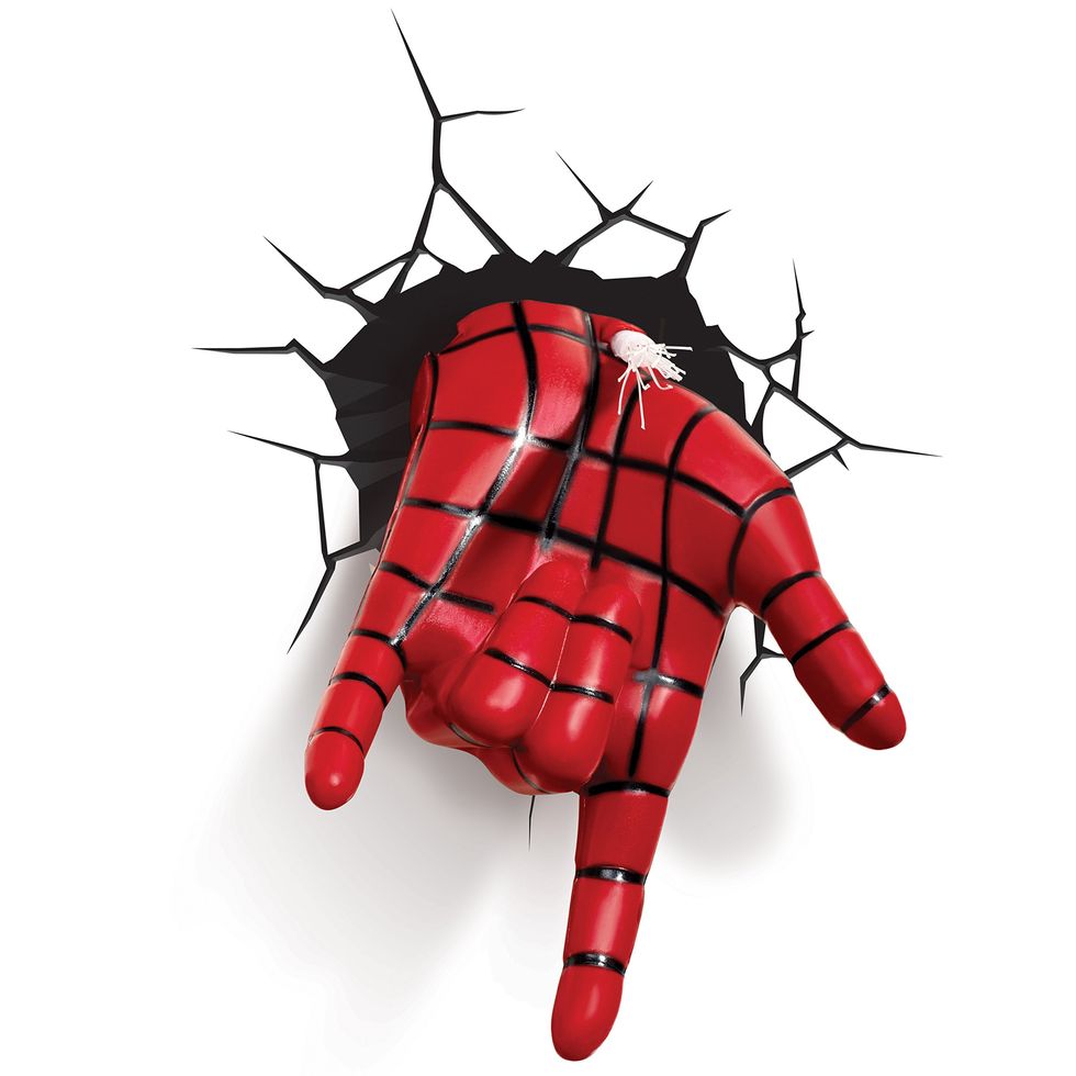 Marvel Spiderman Hand 3D Deco LED Wall Light