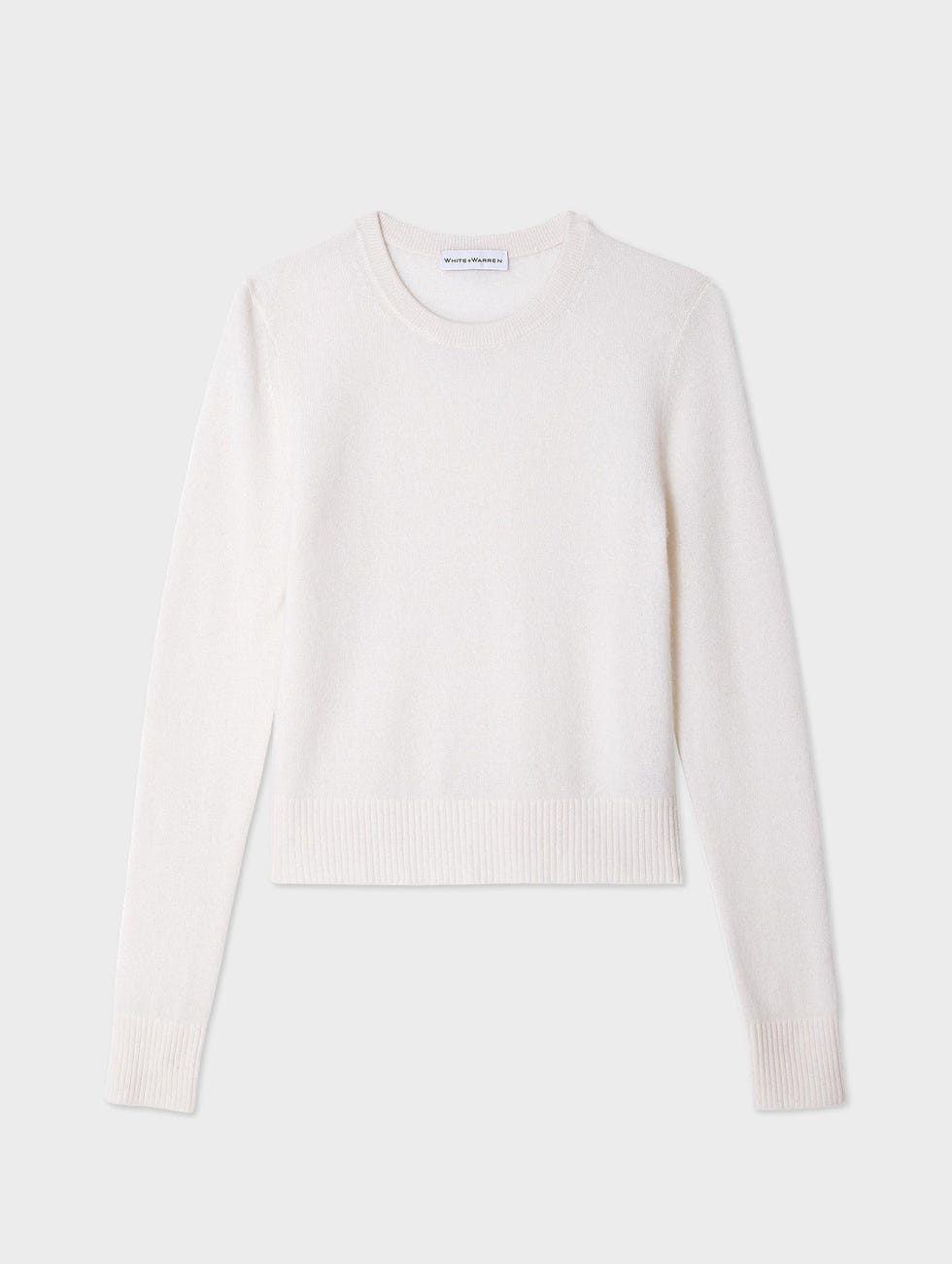 Cashmere Shrunken Crewneck