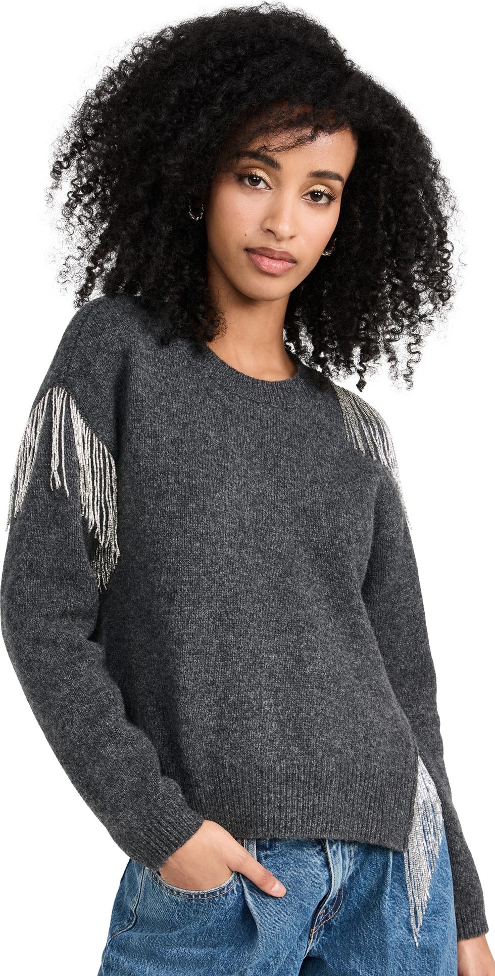 Cinq à Sept Fringe Lilliana Sweater