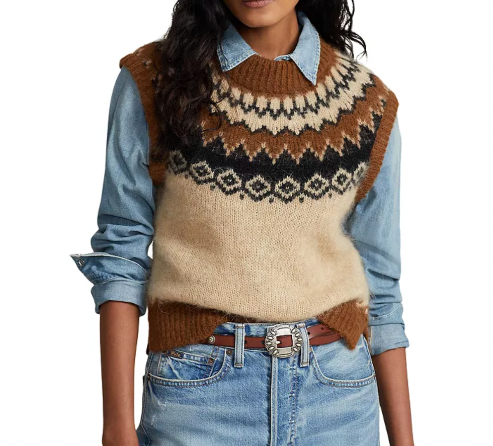 Sleeveless Sweater Vest Sleeveless Sweater Vest
