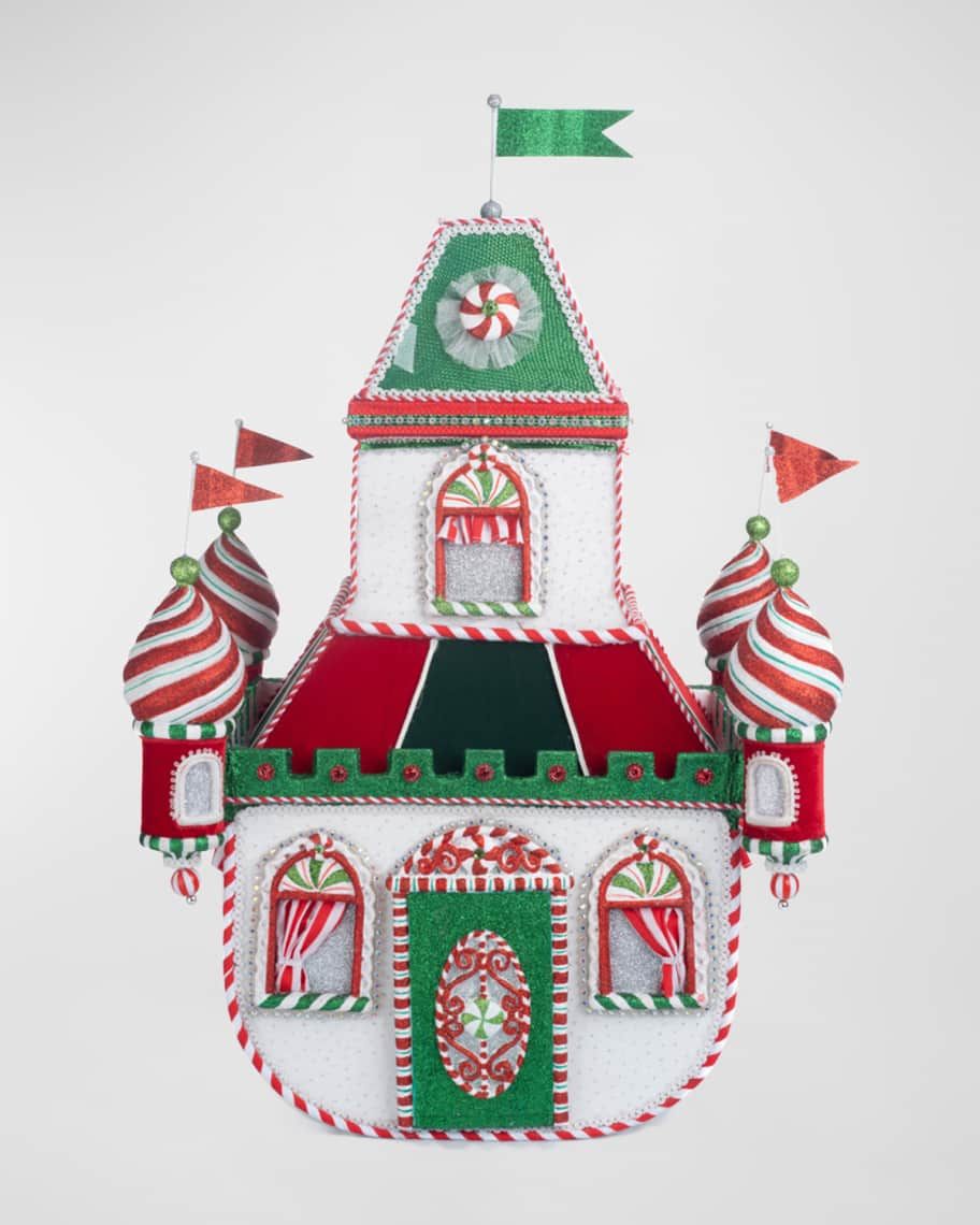 Katherine's Collection Peppermint Palace Christmas Tree Topper