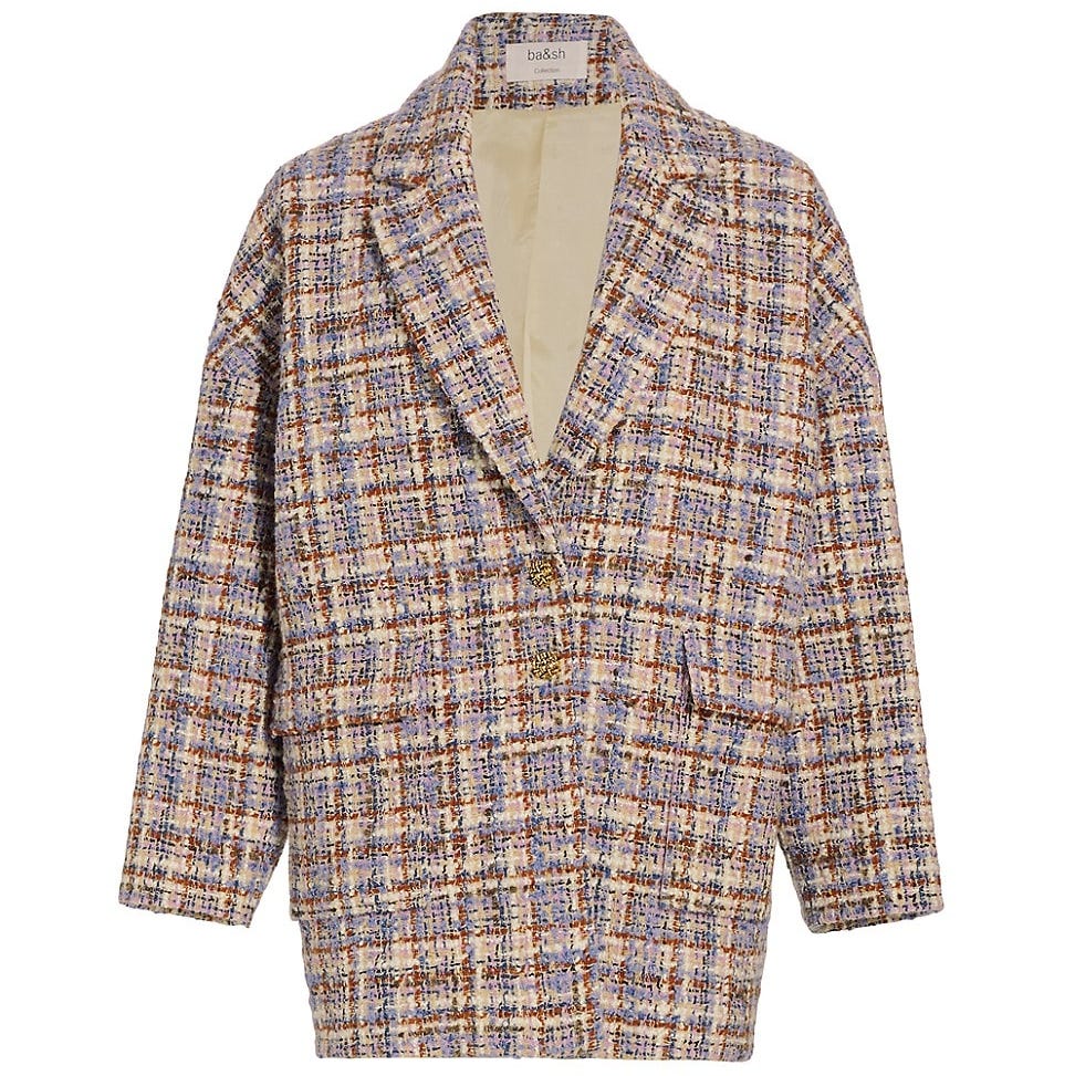 Timy Plaid Cocoon Jacket Timy Plaid Cocoon Jacket