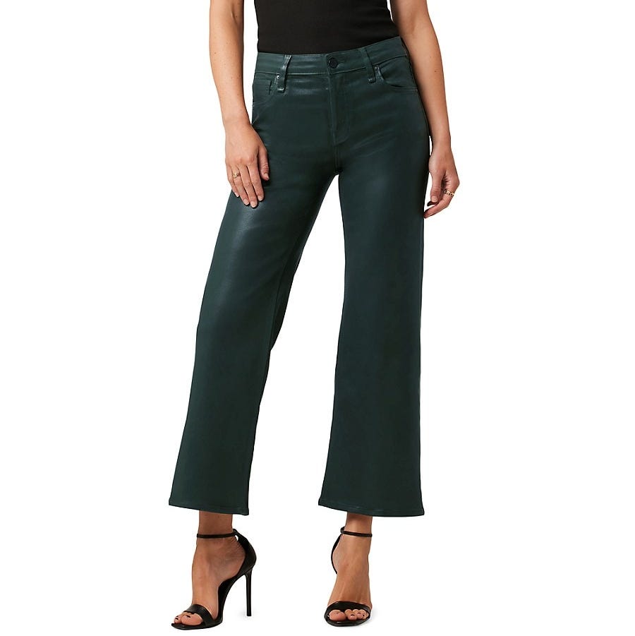 Rosie High-Rise Wide Leg Crop Pants Rosie High-Rise Wide Leg Crop Pants