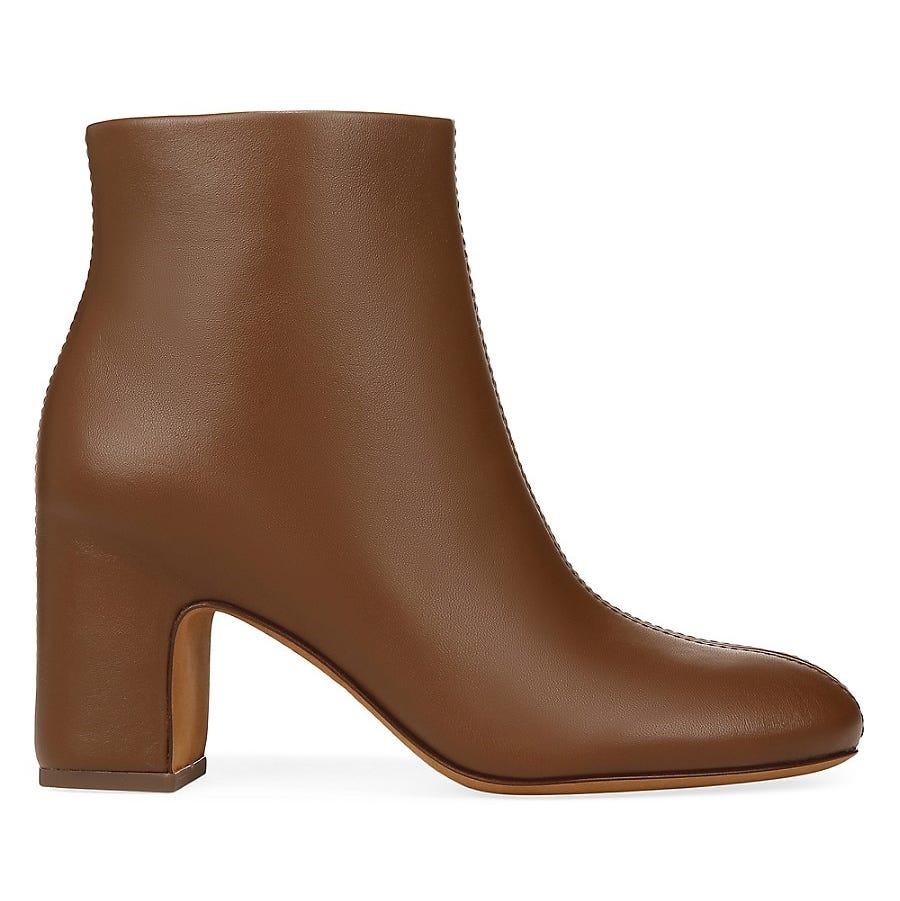 Terri 70MM Leather Ankle Booties Terri 70MM Leather Ankle Booties