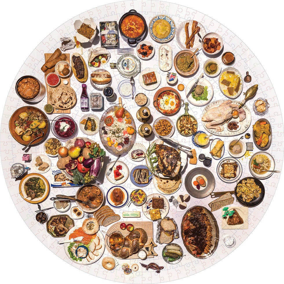 The 100 Most Jewish Foods Puzzle