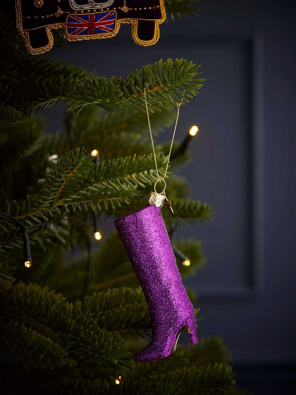 Glitter Boots Ornament