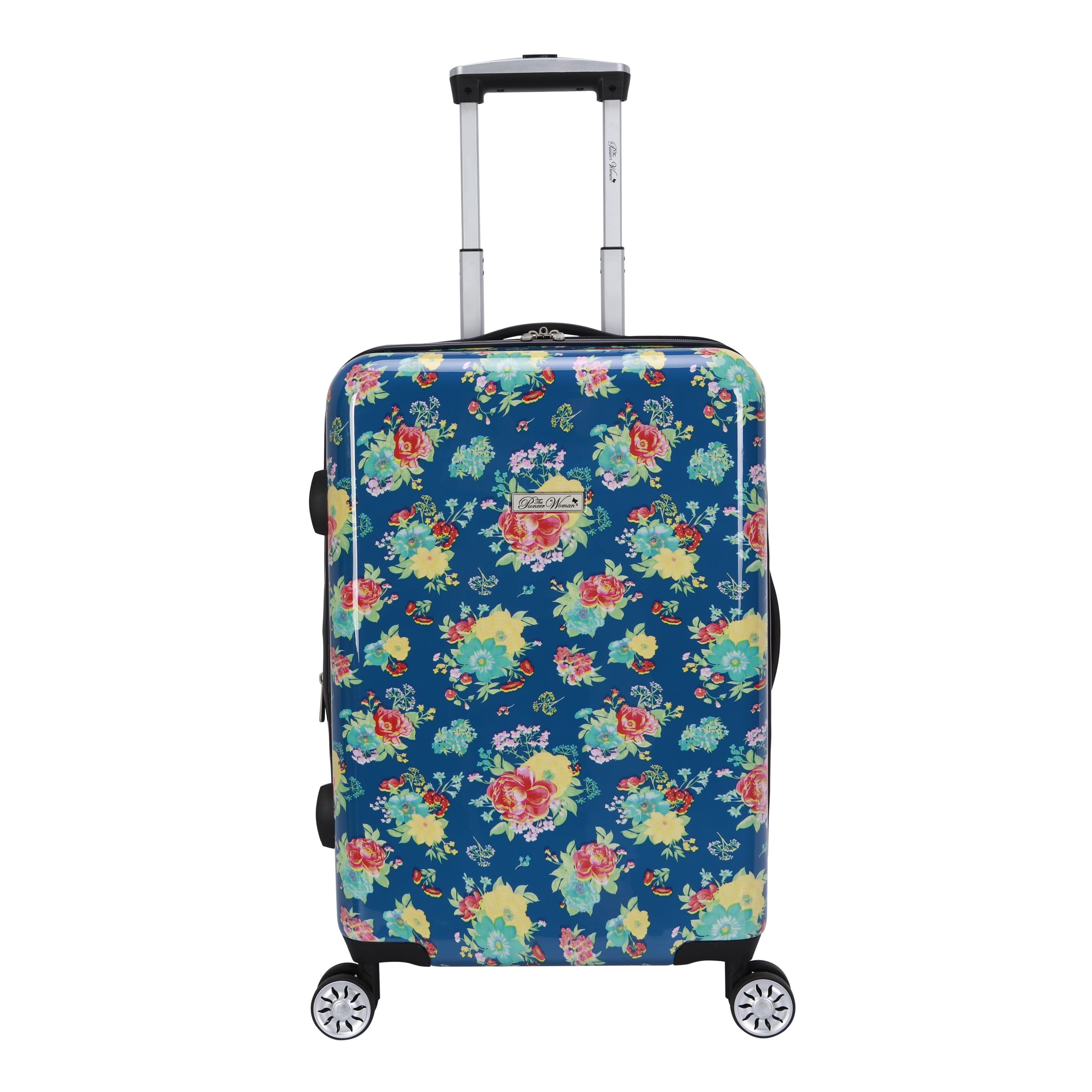 Walmart pioneer store woman suitcase