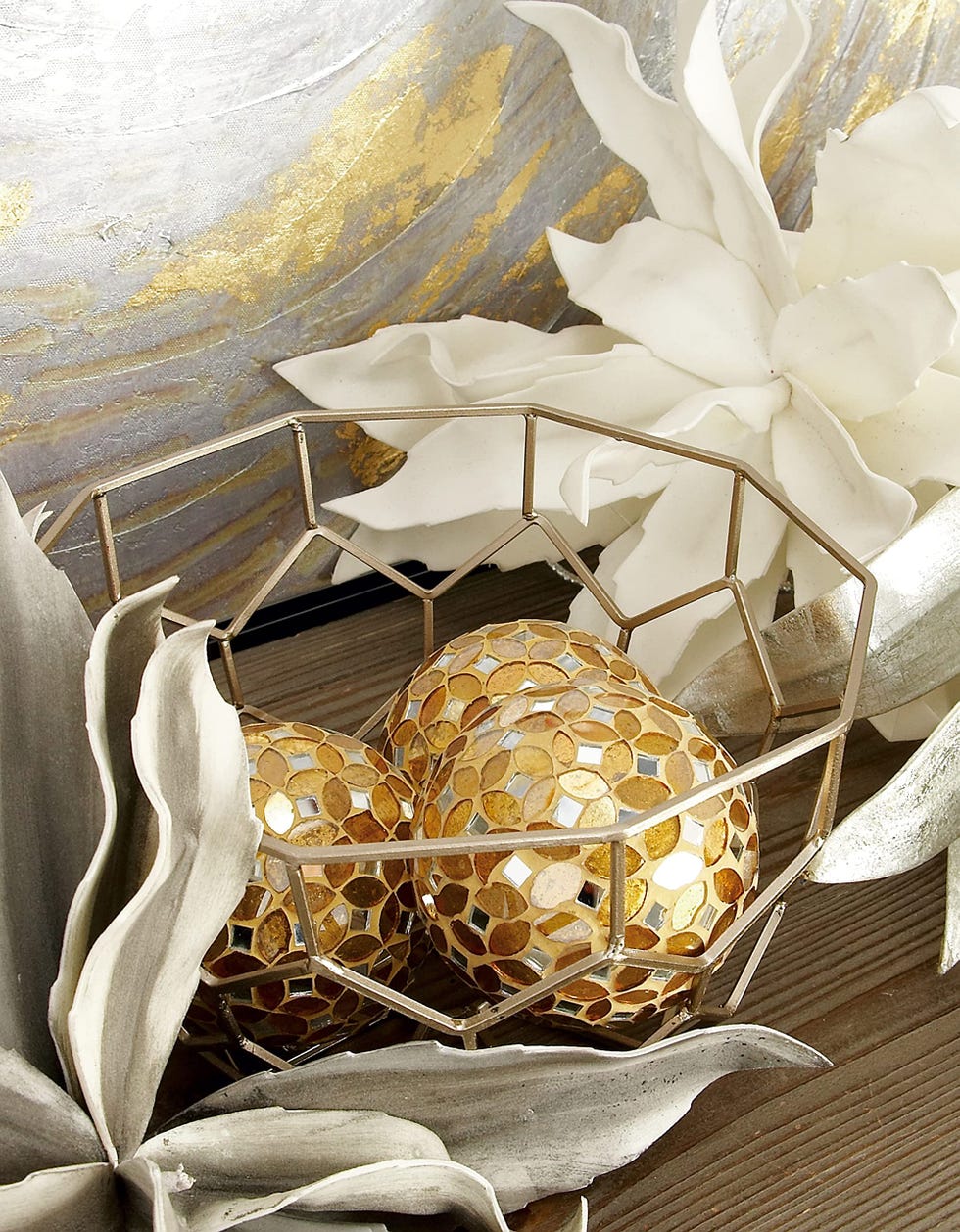 Glass Handmade Mosaic Orbs