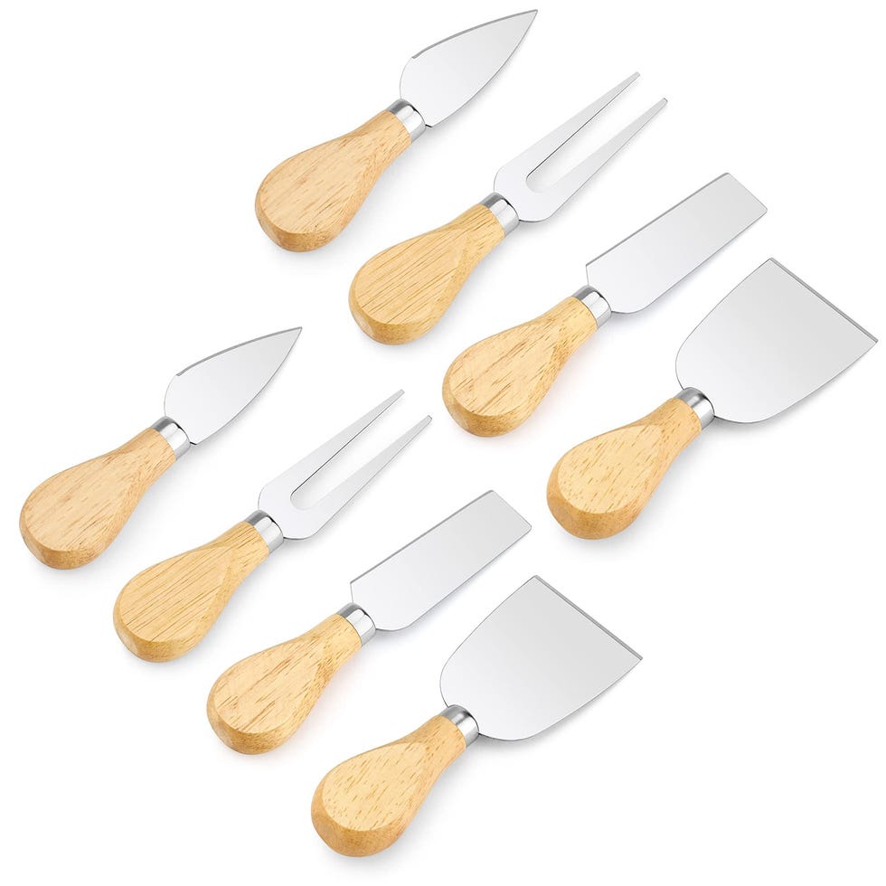 8-Piece Set of Premium Cheese Knives