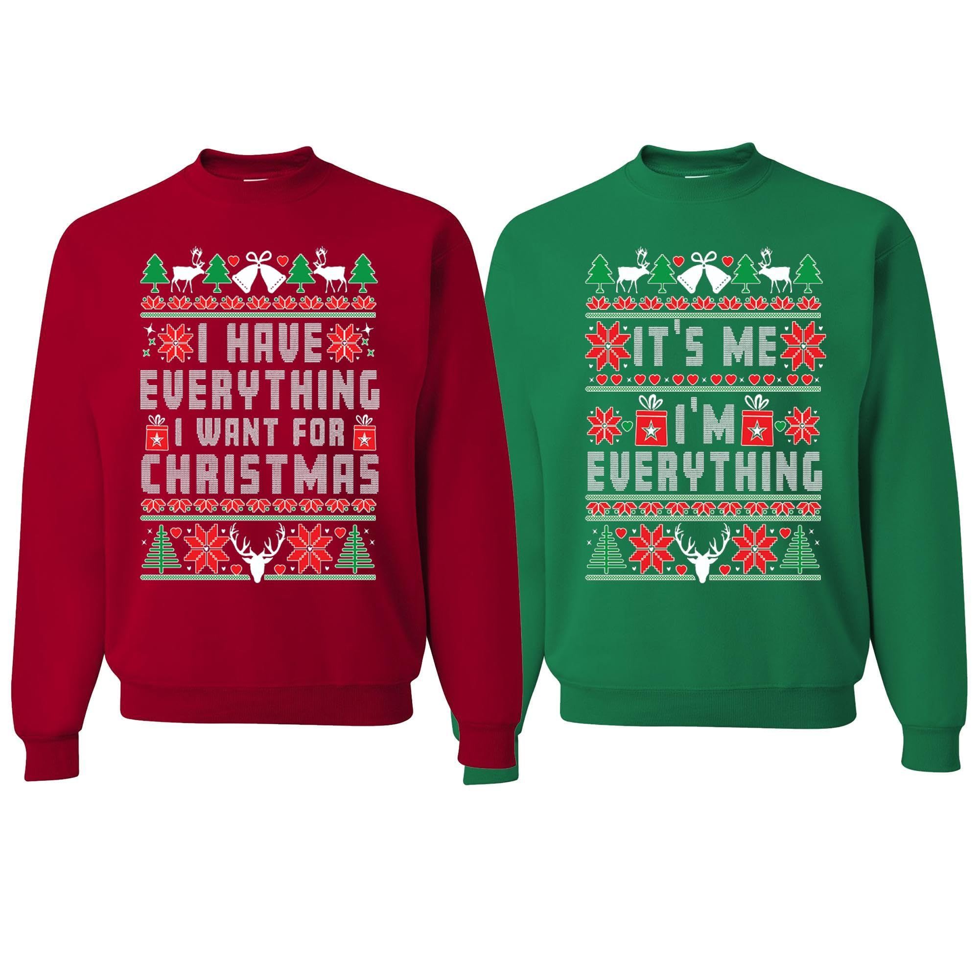 Couples christmas ugly clearance sweaters