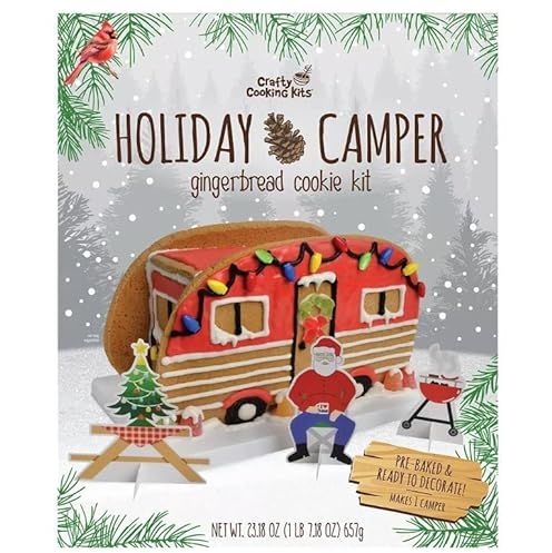 Holiday Gingerbread Camper Cookie Kit