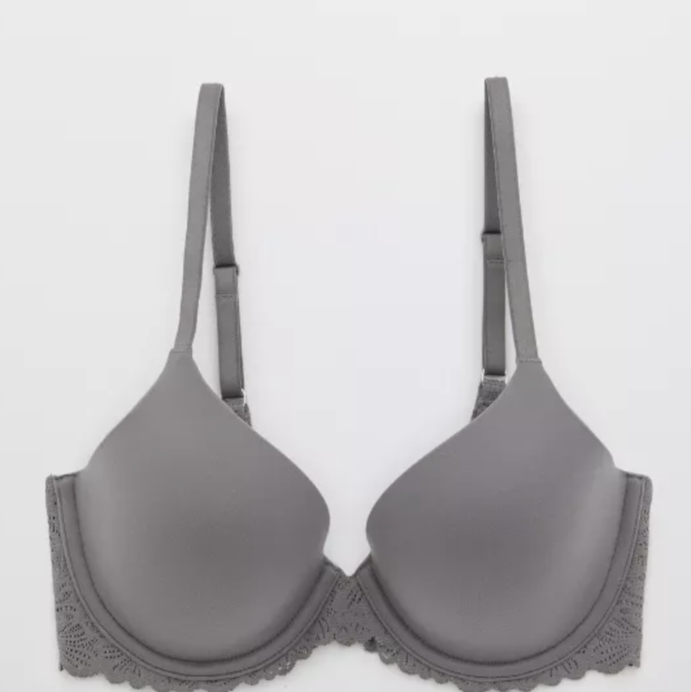 Plain Non-Padded Ladies Grey Cotton Bra, Size: 30-40 inch, for