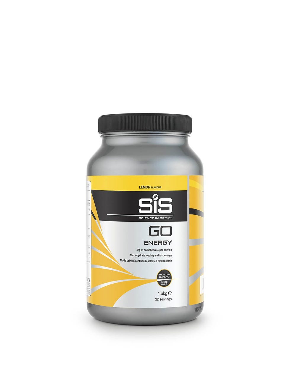 Science in Sport GO Energy Drink in Polvere, Fornisce una Erogazione Isotonica Rapida di Carboidrati, Vegano e Senza Glutine, 1,6 kg, 32 porzioni - Gusto Limone