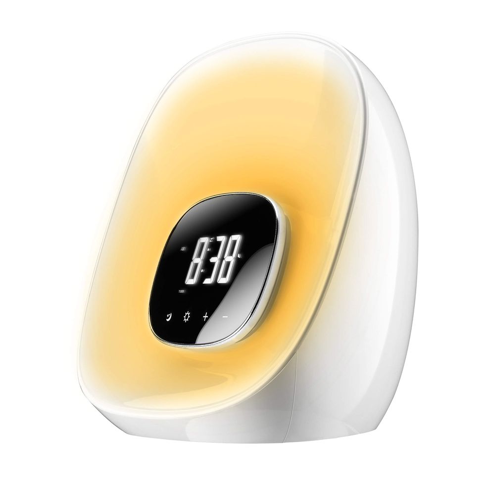 groov-e Curve Touch Control FM Radio Alarm Clock