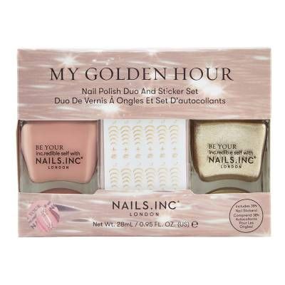 NAILS INC My Golden Hour Duo and Sticker