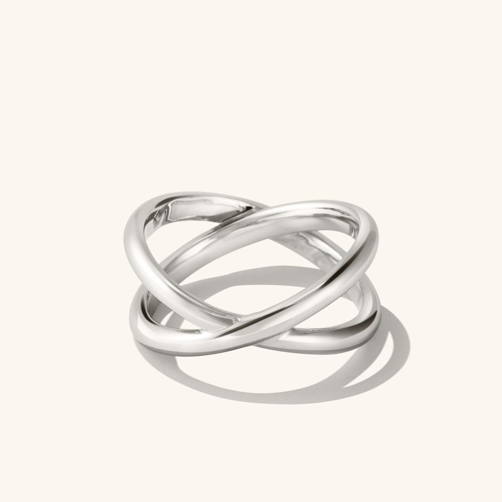 Silver X Ring