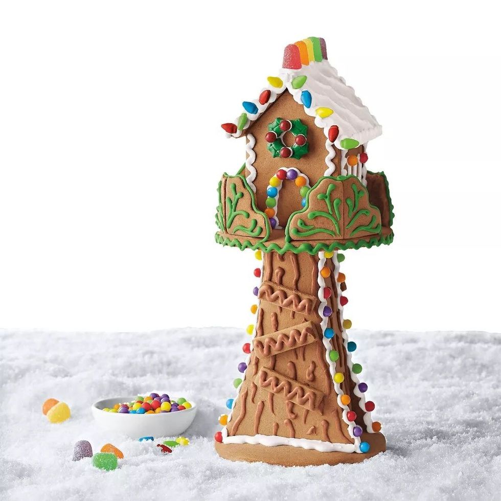 Holiday Tree House Gingerbread Kit