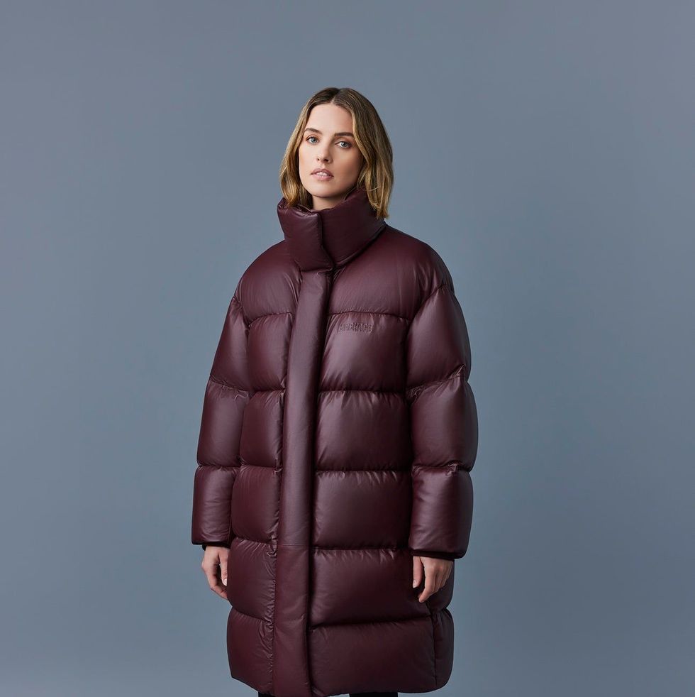 NEW Alo Yoga Faux Leather Boss Puffer XS