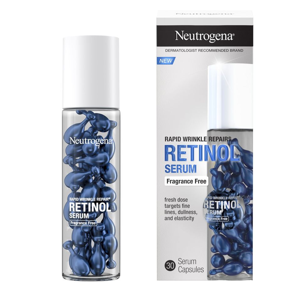 Rapid Wrinkle Repair Retinol Face Serum Capsules