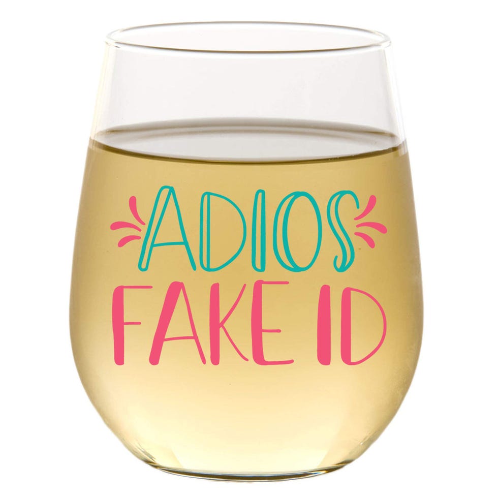 Adios Fake ID Glass Adios Fake ID Glass