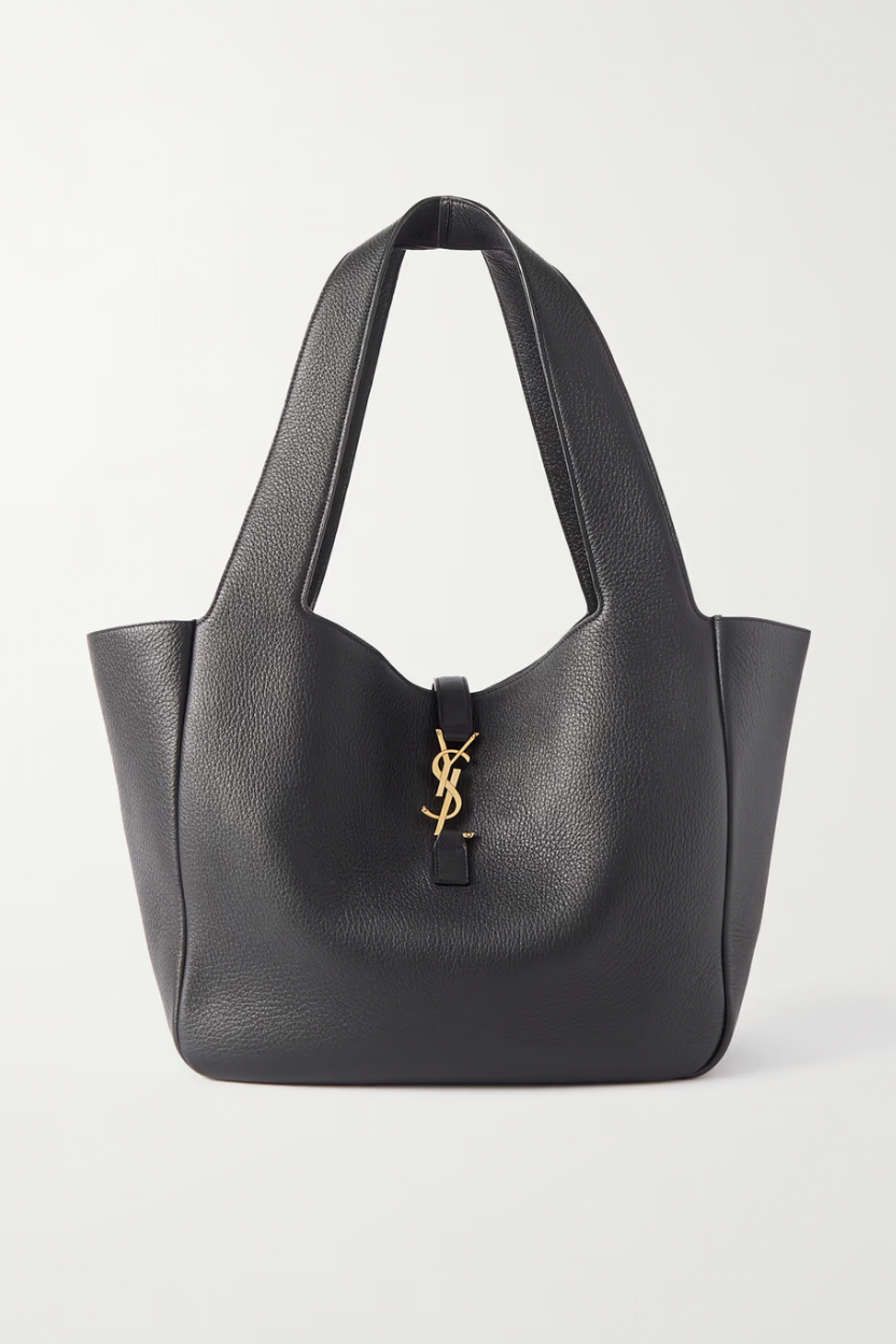 'Bea' Textured-Leather Tote