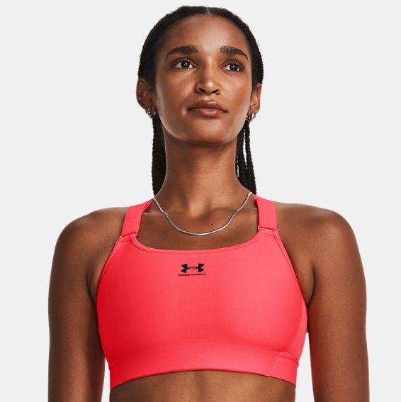 Buy Under Armour Women's UA Armour® High Zip Sports Bra Grey in