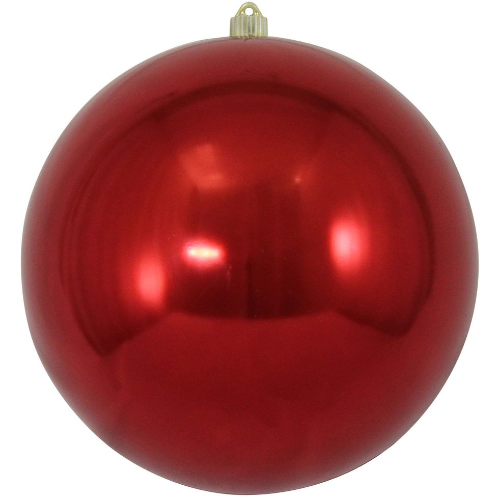 12" Red Outdoor Ornament