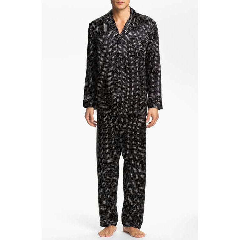 Dot Silk Pajamas Dot Silk Pajamas
