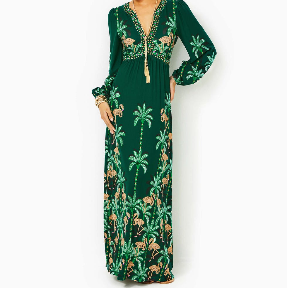 Wexlee Long Sleeve Maxi Dress