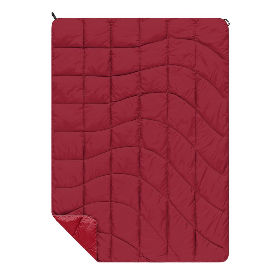 Crimson Fire-Resistant Blanket