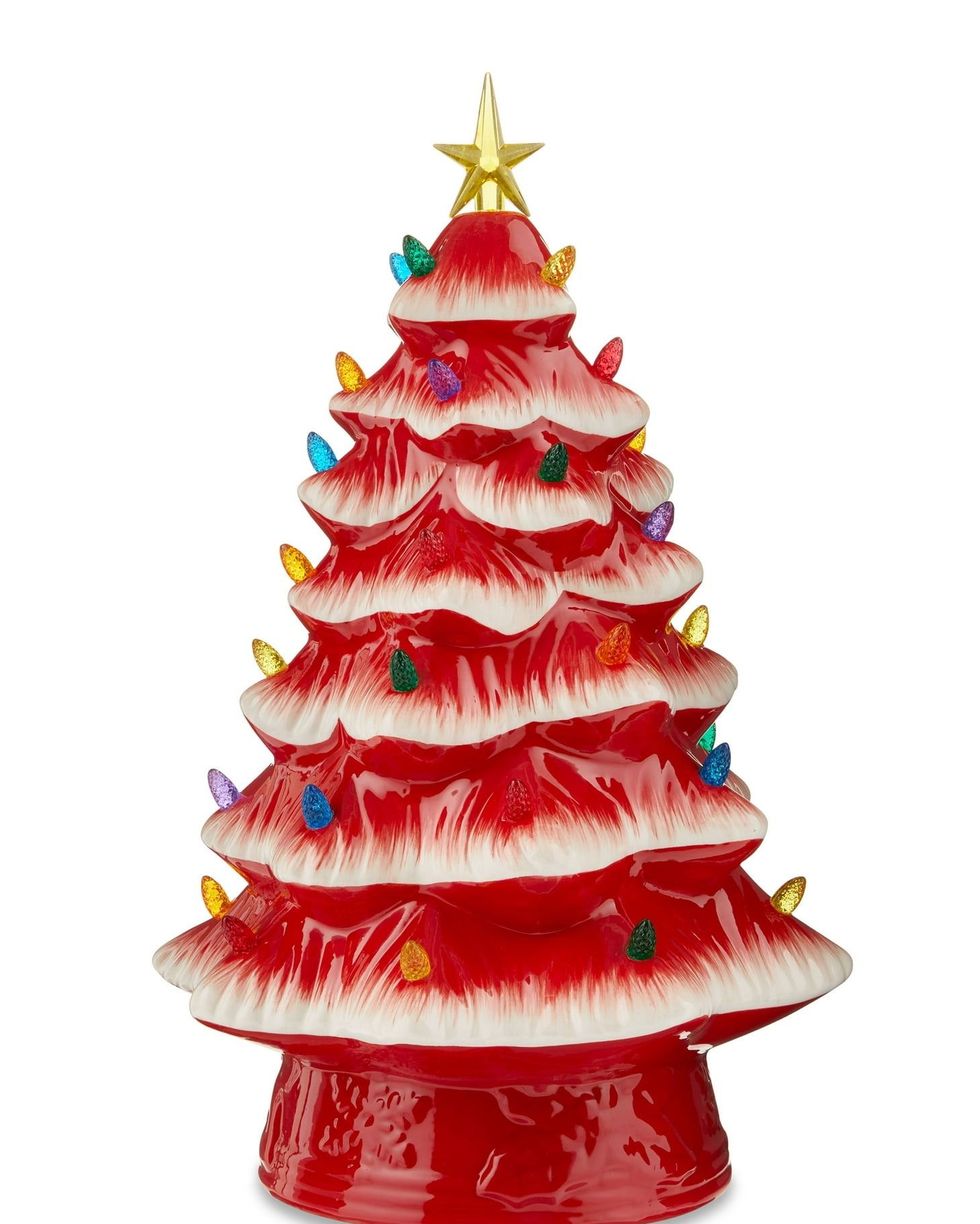 Ceramic Lighted Christmas Tree for sale