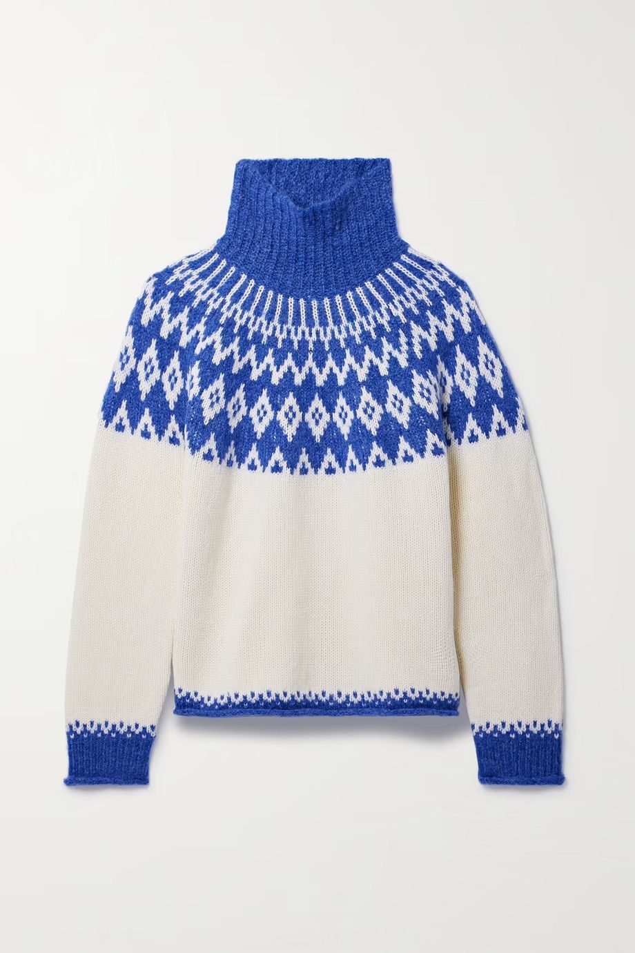 Merino wool 2025 fair isle sweater