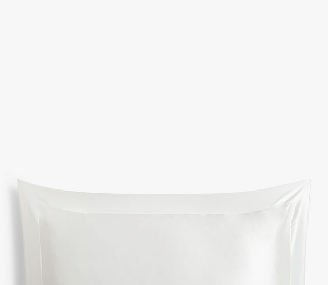 Organic White Mulberry Silk Oxford Pillowcase 