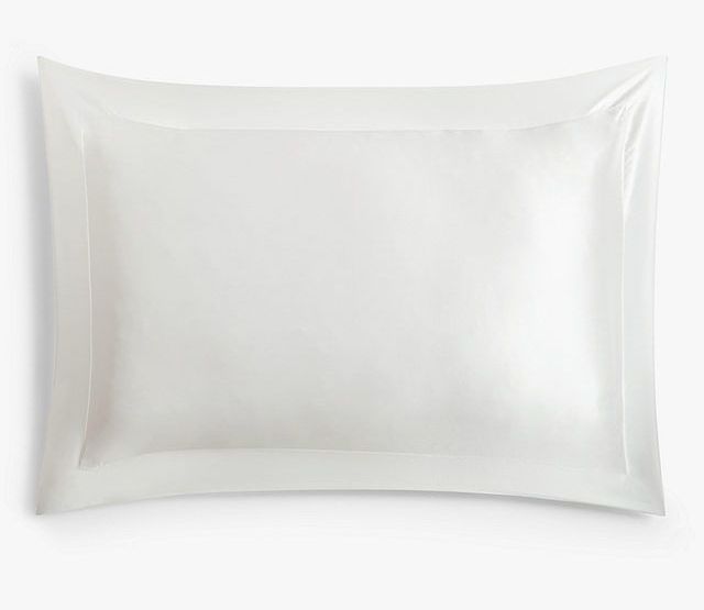 Organic White Mulberry Silk Oxford Pillowcase 