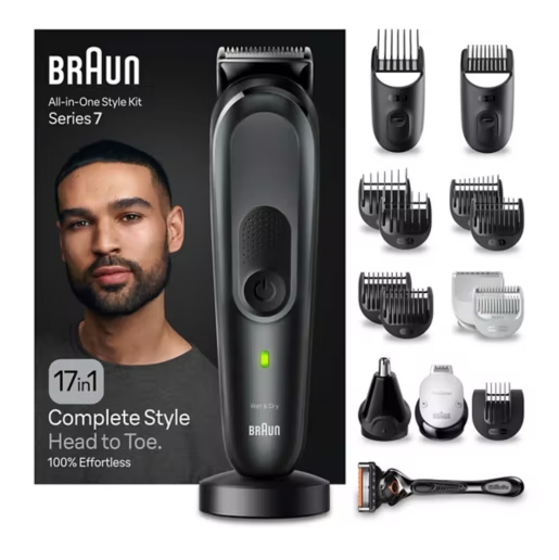 Series 7, 17in1 Head to Toe, Hair & Body Trimmer