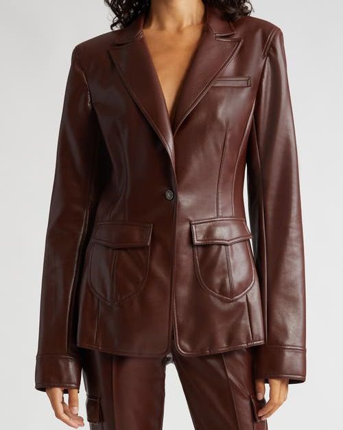 Louisa Faux Leather Jacket  