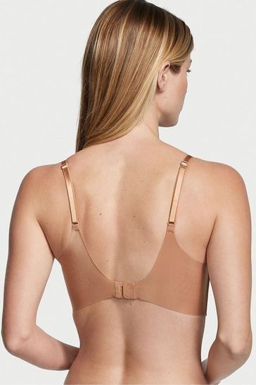 Ultra low back clearance bra