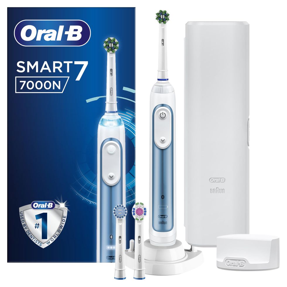 Oral-B Smart 7 7000N Cepillo de dientes eléctrico, azul