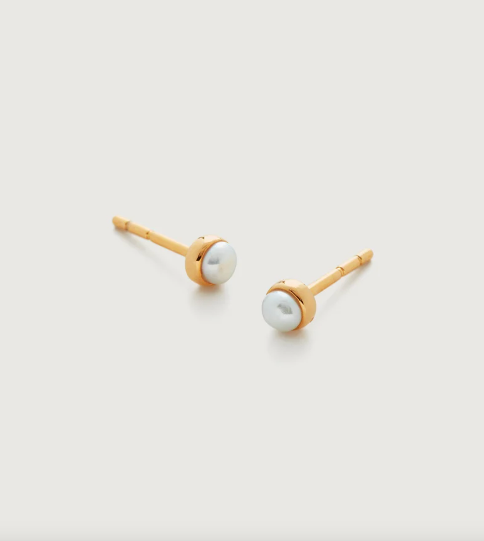 Pearl Stud Earrings