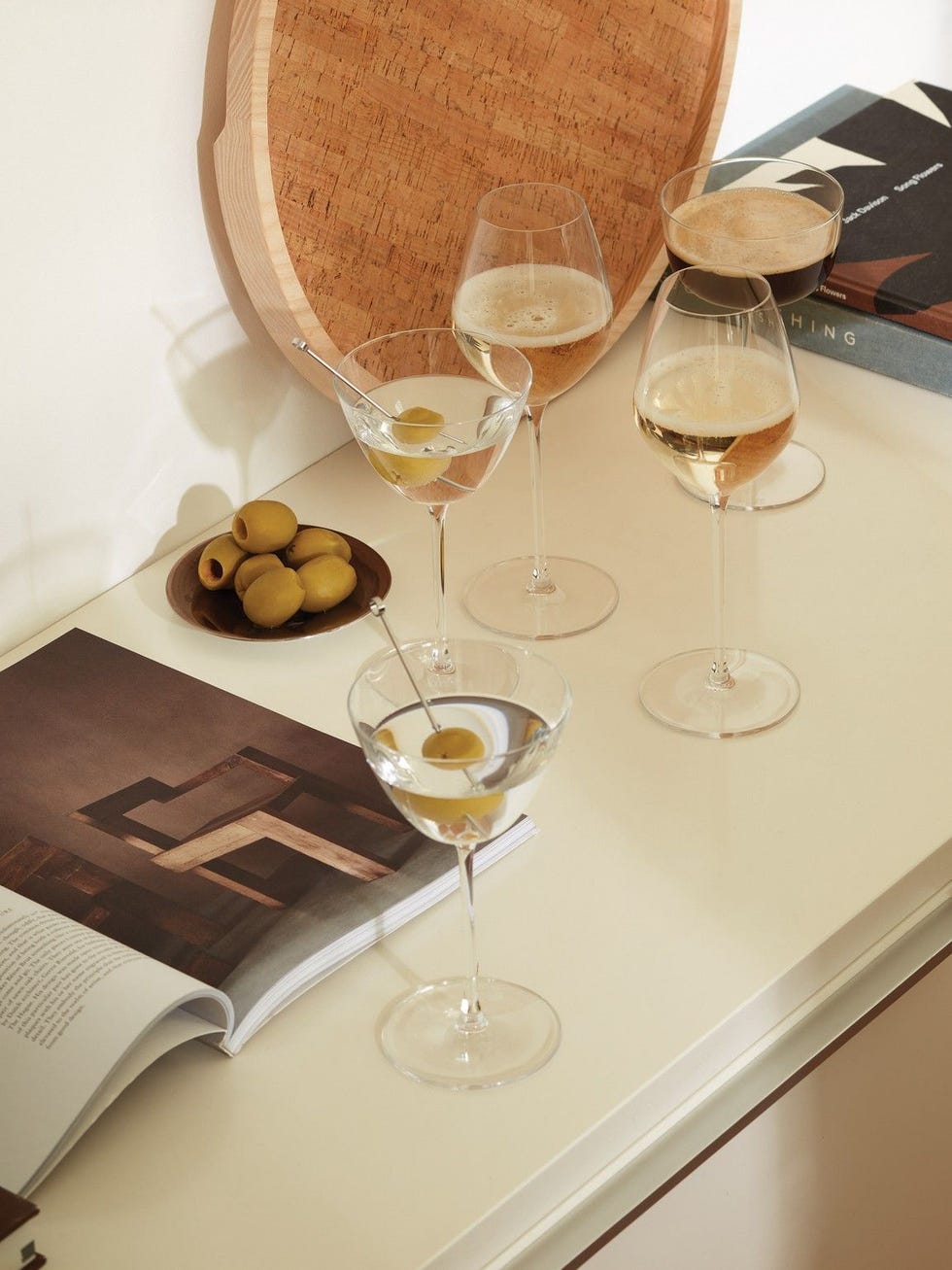 Martini Glass x 4, 195ml